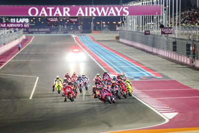 2024 Qatar MotoGP Lusail Sprint Race Results MotoGP Crash