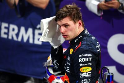 Race winner Max Verstappen (NLD) Red Bull Racing in parc ferme. Formula 1 World Championship, Rd 2, Saudi Arabian Grand