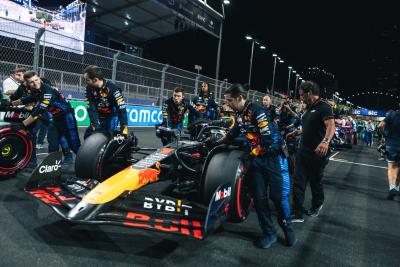 Max Verstappen (NLD) Red Bull Racing RB20 on the grid. Formula 1 World Championship, Rd 2, Saudi Arabian Grand Prix,