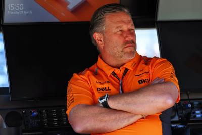Zak Brown (USA) McLaren Executive Director. Formula 1 World Championship, Rd 3, Australian Grand Prix, Albert Park,