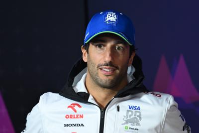Daniel Ricciardo (AUS) RB in the FIA Press Conference. Formula 1 World Championship, Rd 3, Australian Grand Prix, Albert