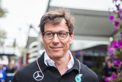 Toto Wolff (GER) Mercedes AMG F1 Shareholder and Executive Director. Formula 1 World Championship, Rd 3, Australian