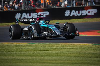 George Russell (GBR) Mercedes AMG F1 W15. Formula 1 World Championship, Rd 3, Australian Grand Prix, Albert Park,