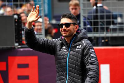 Esteban Ocon (FRA) Alpine F1 Team on the drivers' parade. Formula 1 World Championship, Rd 5, Chinese Grand Prix,