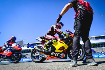 Tony Arbolino, Moto2 race, Spanish MotoGP, 28 April