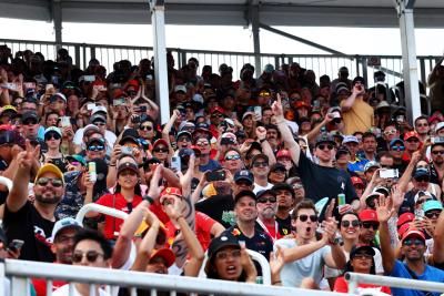 Circuit atmosphere - fans in the grandstand. Formula 1 World Championship, Rd 6, Miami Grand Prix, Miami, Florida, USA,