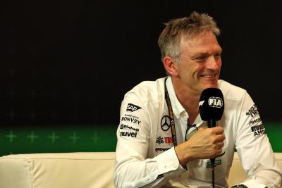 James Allison (GBR) Mercedes AMG F1 Technical Director in the FIA Press Conference. Formula 1 World Championship, Rd 7,