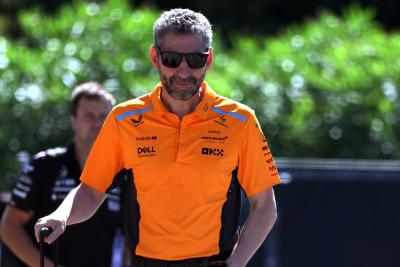 Andrea Stella (ITA) McLaren Team Principal. Formula 1 World Championship, Rd 7, Emilia Romagna Grand Prix, Imola, Italy,