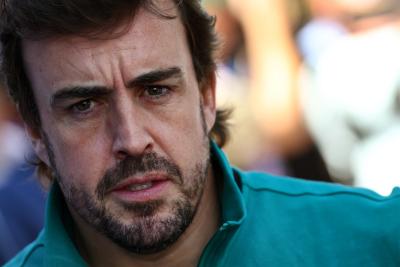 Fernando Alonso (ESP) Aston Martin F1 Team. Formula 1 World Championship, Rd 7, Emilia Romagna Grand Prix, Imola, Italy,