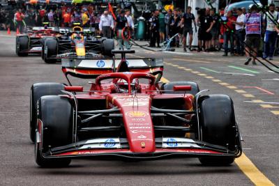 Charles Leclerc (MON) Ferrari SF-24 leaves the pits. Formula 1 World Championship, Rd 8, Monaco Grand Prix, Monte Carlo,