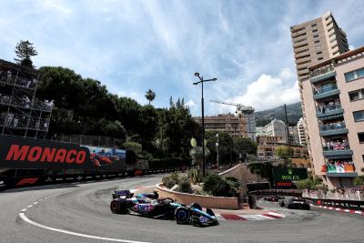 Esteban Ocon (FRA) Alpine F1 Team A524. Formula 1 World Championship, Rd 8, Monaco Grand Prix, Monte Carlo, Monaco, Race