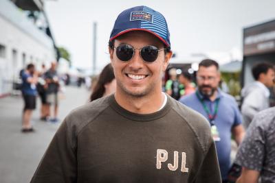 Sergio Perez (MEX) Red Bull Racing. Formula 1 World Championship, Rd 9, Canadian Grand Prix, Montreal, Canada, Preparation