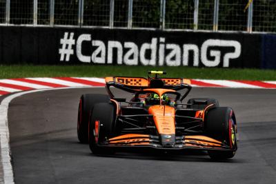 Lando Norris (GBR) McLaren MCL38. Formula 1 World Championship, Rd 9, Canadian Grand Prix, Montreal, Canada, Qualifying