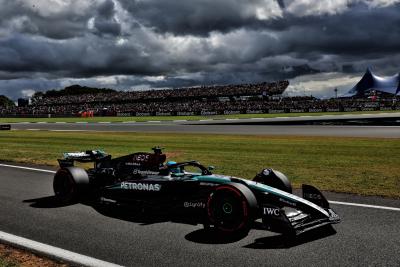 George Russell (GBR) Mercedes AMG F1 W15. Formula 1 World Championship, Rd 12, British Grand Prix, Silverstone, England,