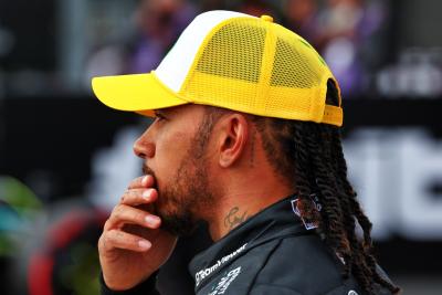 Lewis Hamilton (GBR) Mercedes AMG F1 in qualifying parc ferme. Formula 1 World Championship, Rd 12, British Grand Prix,