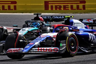 Yuki Tsunoda (JPN) RB VCARB 01. Formula 1 World Championship, Rd 13, Hungarian Grand Prix, Budapest, Hungary, Race Day.-