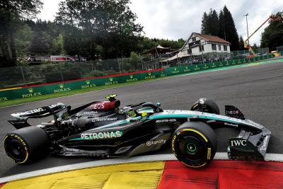 Lewis Hamilton (GBR) Mercedes AMG F1 W15. Formula 1 World Championship, Rd 14, Belgian Grand Prix, Spa Francorchamps,