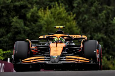 Lando Norris (GBR) McLaren MCL38. Formula 1 World Championship, Rd 14, Belgian Grand Prix, Spa Francorchamps, Belgium,