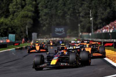 Sergio Perez (MEX) Red Bull Racing RB20. Formula 1 World Championship, Rd 14, Belgian Grand Prix, Spa Francorchamps,