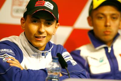 Lorenzo and Rossi, Valencia MotoGP
