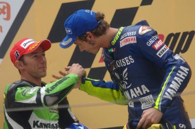 Jacque and Rossi, Chinese MotoGP Race