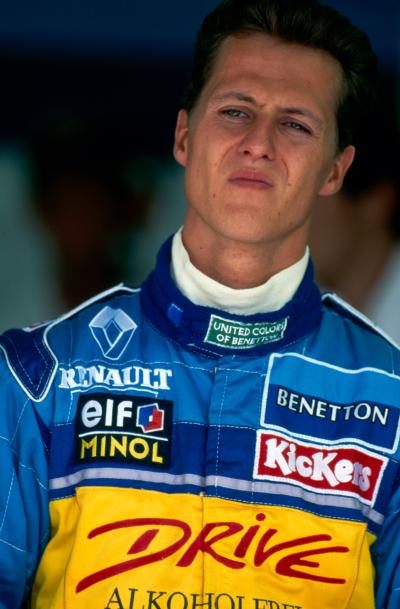 Michael Schumacher (DE ), Mild Seven Benetton Renault. Formula Satu Dunia 1995