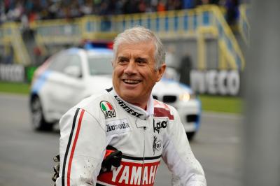 Giacomo Agostini, Yamaha anniversary lap, Dutch MotoGP Race