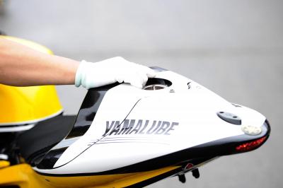 Why has Yamaha moved the M1 fuel tank?