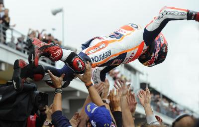 Marquez: Another crazy race