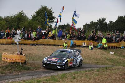 Rallye Deutschland - Leaderboard after SS10 (Top 15)