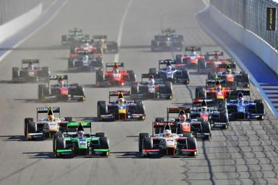 Sochi: GP2 sprint race results