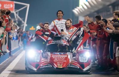 Sean Gelael, WRT Team, Bahrain 24 hours 2022 LMP2 winners