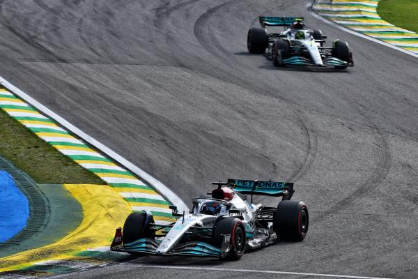 George Russell (GBR) Mercedes AMG F1 W13. Formula 1 World Championship, Rd 21, Brazilian Grand Prix, Sao Paulo, Brazil,