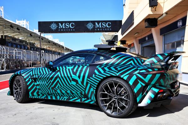 Aston Martin's upgraded Vantage Safety Car for F1 2024 