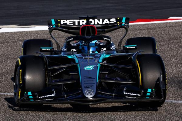 George Russell (GBR) Mercedes AMG F1 W15. Formula 1 Testing, Sakhir, Bahrain, Day One.- www.xpbimages.com, EMail: