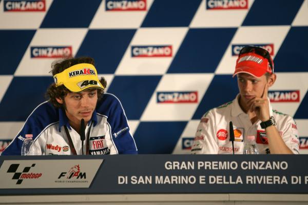 Valentino Rossi and Casey Stoner, MotoGP 2007