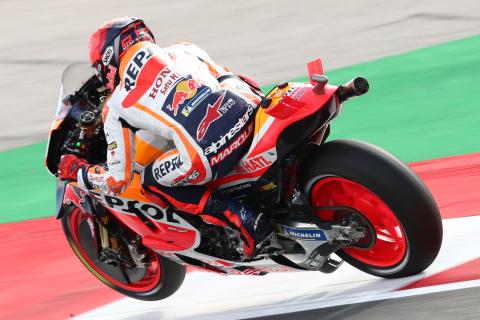 Marc Marquez injury worry after taking out Miguel Oliveira at Portuguese MotoGP