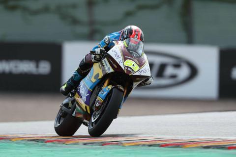 Di Meglio storms to wet Austria MotoE win