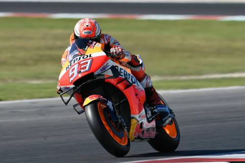 Marquez terlambat untuk mengalahkan Quarataro untuk kemenangan Misano