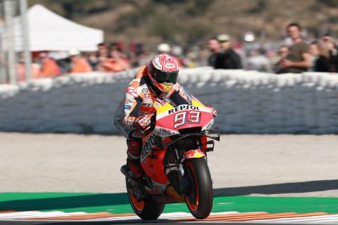 Marquez melaju ke kemenangan MotoGP Valencia dan menyegel Triple Crown