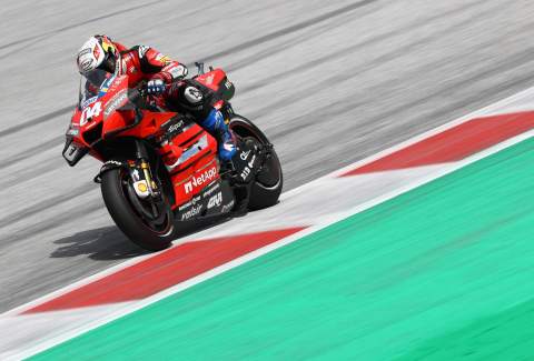 Dovizioso menyampaikan pesan kepada Ducati untuk memenangkan MotoGP Austria yang kacau balau