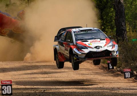 Tanak seals WRC hat-trick to close in on Neuville