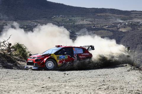 Rally Mexico - Klasifikasi setelah SS12