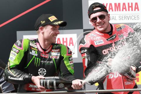 Lowes beats Rea to take World Superbike points lead