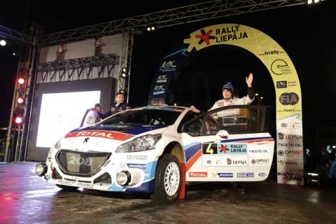 ERC: Breen storms through snow for Latvia win