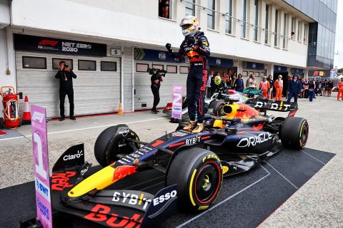 Race winner Max Verstappen (NLD) 