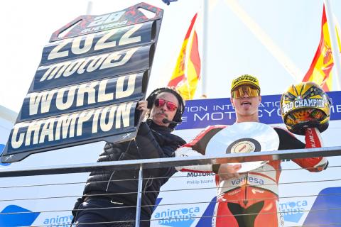 Izan Guevara, Moto3 race, Australian MotoGP, 16 October