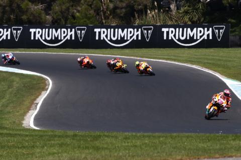 ALonso Lopez, Moto2 race, Australian MotoGP, 16 October