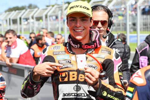 Alonso Lopez, Moto2 race, Australian MotoGP, 16 October