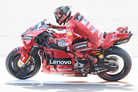 Francesco Bagnaia, Valencia MotoGP test, 8 November